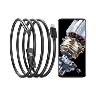 Imagem de Câmera Endoscópica À Prova d'Água 8MM 2 Em 1, Câmera De Inspeção Mini 