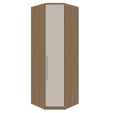 Imagem de Guarda Roupa Modulado 01 Porta 234cm Canto Oblíquo Setiba - Móveis Rim