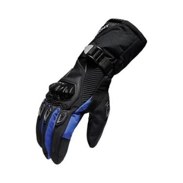 Imagem de Luvas De Motocicleta Para Homens À Prova d'Água E À Prova De Vento, Qu