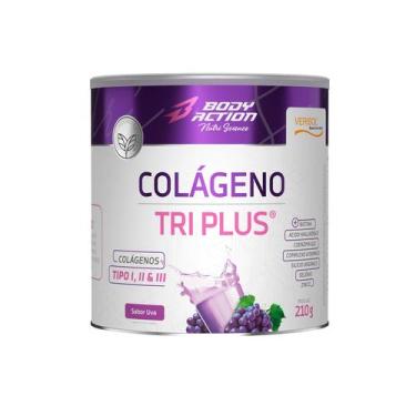 Imagem de Colágeno Verisol Tri Plus Tipo 1 Tipo 2 e 3 - 210g Bodyaction -, Uva