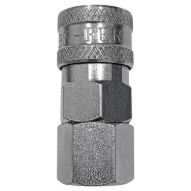 Imagem de Engate Rapido 1/4" Femea Mini LUB-2000-J - LUBEFER