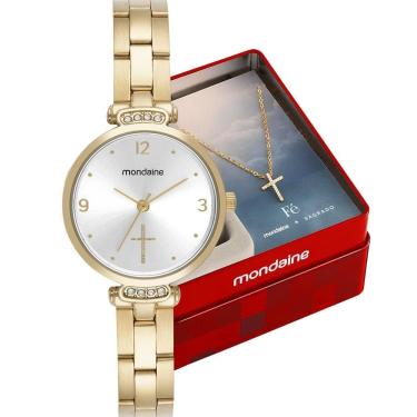 Imagem de Relógio MONDAINE feminino analógico quartz 32964LPMKDE1K1