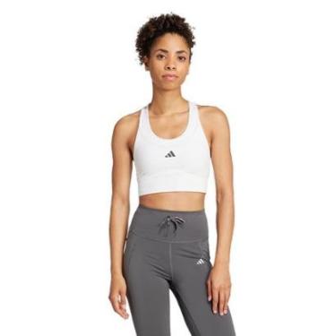Imagem de Top de Suporte Médio Run Pocket Adidas-Feminino