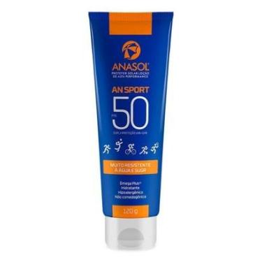 Imagem de Protetor Solar Corporal Anasol - Loção An Sport FPS 50 120g-Unissex
