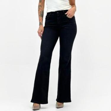 Imagem de Calça Damyller Jeans Boot Cut Feminina-Feminino