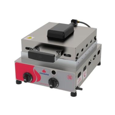 Imagem de Máquina de Crepe Suíço a Gás PRK-120 G Style 12 Cavidades Progás