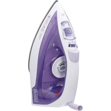 Imagem de Ferro de Passar a Vapor Black&Decker Antiaderente 127V Roxo