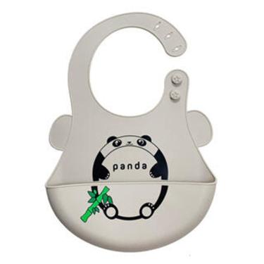 Imagem de Babador Silicone Panda- Tudo em Caixa