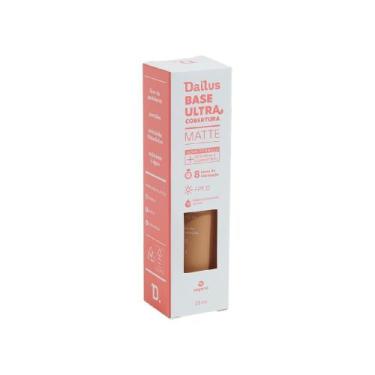 Imagem de Base Líquida Dailus Ultra Cobertura D6 Médio 28ml - DAILUS MAQUIAGEM