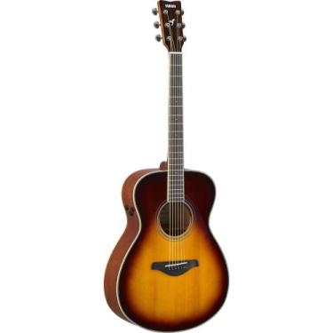 Imagem de Violão TransAcoustic Concerto Aço FS-TA Brown Sunburst YAMAHA