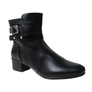Imagem de Bota Cano Curto Mooncity R.72079, Preto, 38
