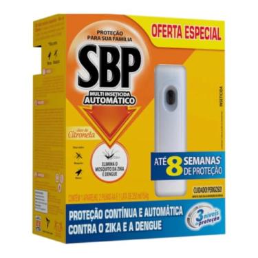 Imagem de Multi Inseticida Automático SBP Citronela 250ml