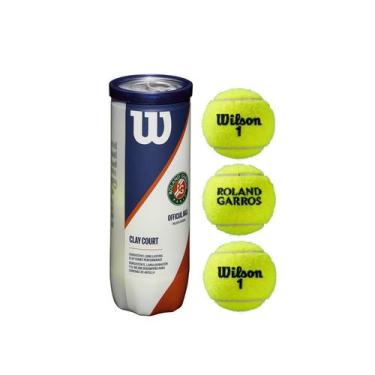 Imagem de Bola de Tênis Wilson Roland Garros Clay Court