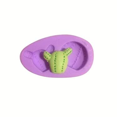 Imagem de Confeitaria dos moldes, F646 MOLDE DE SILICONE CACTOS CONFEITARIA ARTESANATO