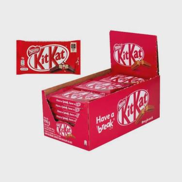 Imagem de Chocolate Kit Kat ao Leite Nestlé 24 un de 41,5g cada