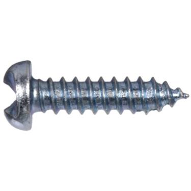 Imagem de Hillman 1560 25,4 cm x 3,8 cm (10 x 1 1/4") Parafuso de chapa de metal tipo "A" - Zinco pacote com 15