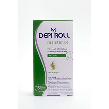 Imagem de DEPIROLL Folhas Prontas Facial Algas 8 Pares Depiroll