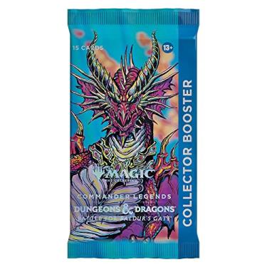 Imagem de Magic The Gathering - Booster de Colecionador de Commander Legends: Batalha pelo Portal de Baldur | 15 cards de, Multicolor, D10060000