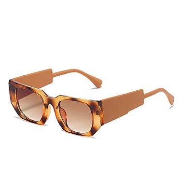 Imagem de Óculos de sol Personalidade Modelagem Net Red Street Shooting Moda Passarela Óculos de Sol Óculos de Sol Masculinos e Femininos Versáteis, 2, Tamanho Único