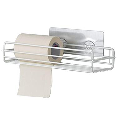 Imagem de Prateleiras Flutuantes para Pare- banheiro industrial montadas na pare,armazenamento montadas na pareà prova ferrugem sem perfuração com armação