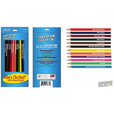 Imagem de Qual é o problema com lápis de cor? – Conjunto de lápis de cor inspirado em Seinfeild da Superfan Colors