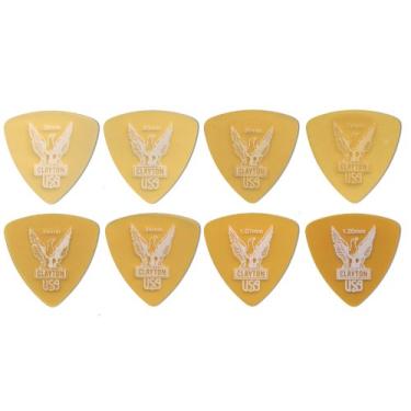 Imagem de Palhetas de guitarra Clayton Ultem (selecione entre medidores de 0,38 mm - 1,20 mm)
