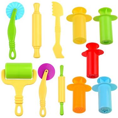 Imagem de Kare & Kind Set of 11 pcs Smart Dough Tools Kit with Extruder Tools / Dough Tools (Extruder Tools + Dough Tools)