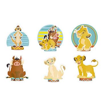 Imagem de DECORACAO DE MESA O REI LEAO 06 un.