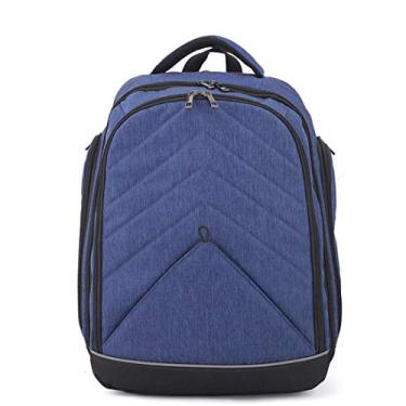 Imagem de Bolsa multifuncional para troca de fraldas para bebês, bolsa para fraldas Mochila de viagem Mochila com trocador portátil, fivela fixa, caixa de fixação removível, 33 * 16 * 43 cm de alta capacidade
