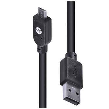 Imagem de CABO USB X MICRO USB B 2.0 5 PINOS 1 METRO PRETO - MUSB-1, VINIK, 31454