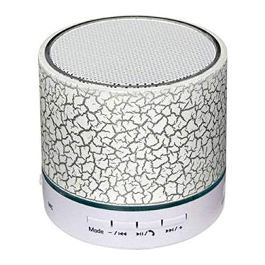 Imagem de Caixa Som Bluetooth Iluminada Entradas USB Aux Pendrive Cartão Rádio FM