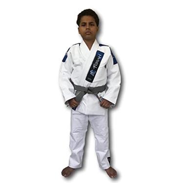 Imagem de Torah Jiu Jitsu Trançado Plus, Kimono Meninas E Meninos, Branco (White), M2