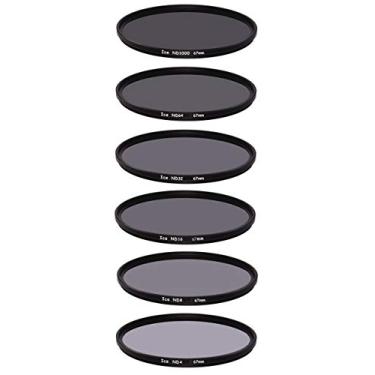 Imagem de Conjunto de filtros ICE 67 mm 6 ND Slim ND1000 ND64 ND32 ND16 ND8 ND4 Densidade neutra 10, 6, 5, 4, 3, 2 paradas de vidro óptico 67