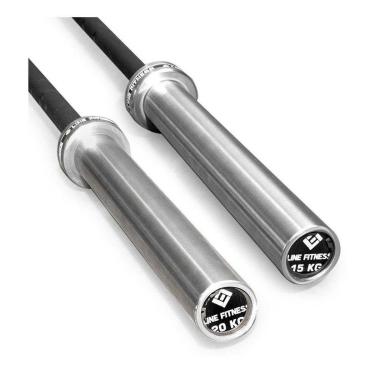 Imagem de Par De Barras Olimpica Oficial Lpo 15kg E 20kg-Unissex
