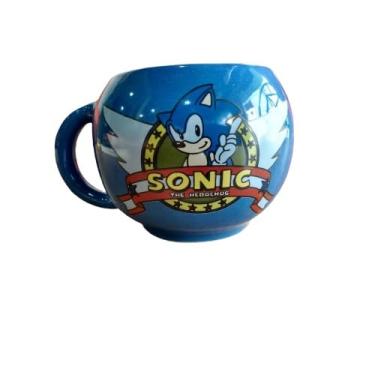 Imagem de CANECA FORMATO 3D 450ML SONIC