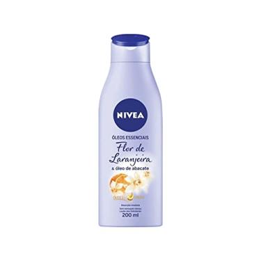 Imagem de NIVEA Loção Hidratante Óleos Essenciais Flor de Laranjeira & Óleo de Abacate 200ml - Loção Hidratante que recupera a maciez e o brilho da pele, com Óleo de Abacate, rico em nutrientes, sem oleosidade