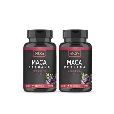 Imagem de Maca Vermelha 120 Capsulas - Maca Peruana Vermelha 500mg - 2 Unidades