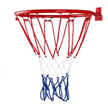 Imagem de Cesta de basquete infantil, Dream Travel Basketball Rim Goal Montado na parede, cesta de basquete para pendurar em ambientes internos e externos (32CM-P1)