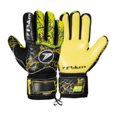 Imagem de Luva Goleiro Semi Profissional Multiterreno Corte Negativo Adapt IV Po