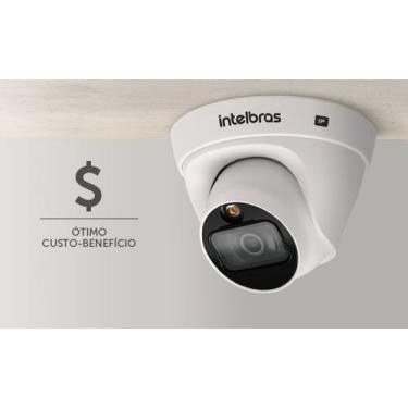 Imagem de Câmera IP Dome Full Collor 1080p IR20m VIP 1220 D G3 Intelbras