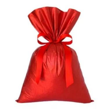 Imagem de Saco de presente Atacado Embalagem Texturizada C/ 50un 25x37 Cor:Lilás