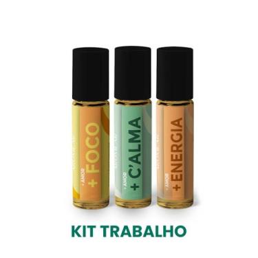 Imagem de ÓLEO ESSENCIAL PARA TRABALHAR - Kit de Óleos Essenciais para dar Energ