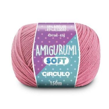 Imagem de 01 Novelo Fio Amigurumi Soft - Artesanato Em Crochê - Circulo, 3087, P