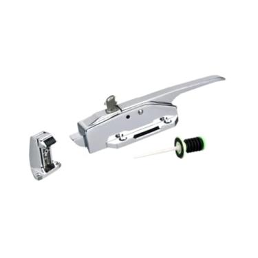 Imagem de Esquirla Industrial Fridge Push Push Lock Metal Superfície Polimento