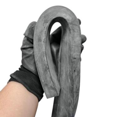 Imagem de Borracha Perfil Esponjoso Vedação 50x20mm Macio - 5 Metros Borrachas L