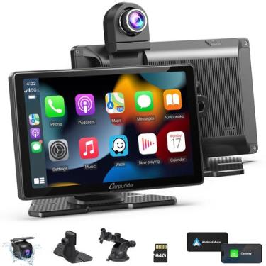 Imagem de Receptor de áudio para carro Carpuride W703 Wireless CarPlay 7" IPS