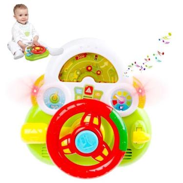 Imagem de Brinquedo Infantil Volante Com buzina Seta lançamento - TOYKING