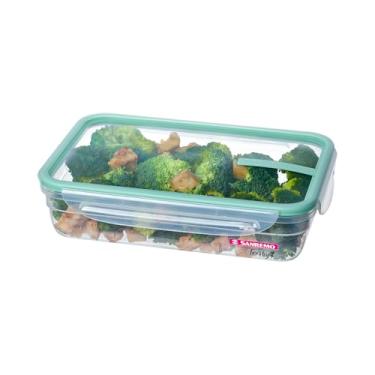 Imagem de Sanremo - Pote Plástico Hermético de 1,6 Litros e Tampa com Travas, Linha Freshy