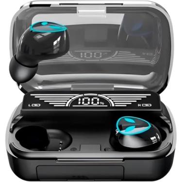 Imagem de Fone Bluetooth M20 com Estojo Power Bank – Conexão Rápida Bluetooth 5.3, Redução de Ruído CVC 8.0, Controle Touch e Som Estéreo de Qualidade