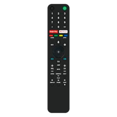 Imagem de Controle remoto de voz substituído RMF-TX500B para Sony Bravia A8H OLED TV XBR-55X807H XBR-85X805H XBR-75X805H XBR-75X955H XBR-65X955H XBR-75X905H XBR-65X905H XBR-65X905H -55X9 05H XBR-75X807H XBR